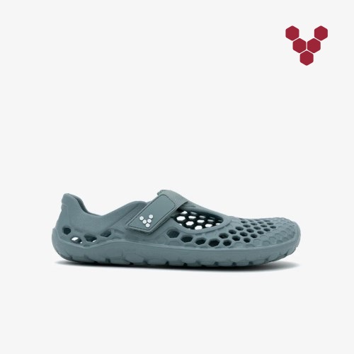 Vivobarefoot Ultra Bloom Kids Summer Shoes Turquoise UK YOWD